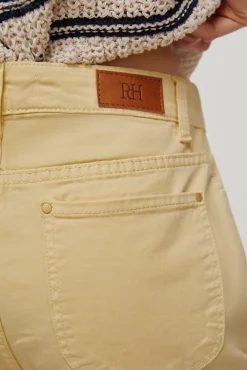 Pantalon Vaquero 5 Bolsillos Flare Fit Cropped Bordado^Pedro del Hierro Cheap