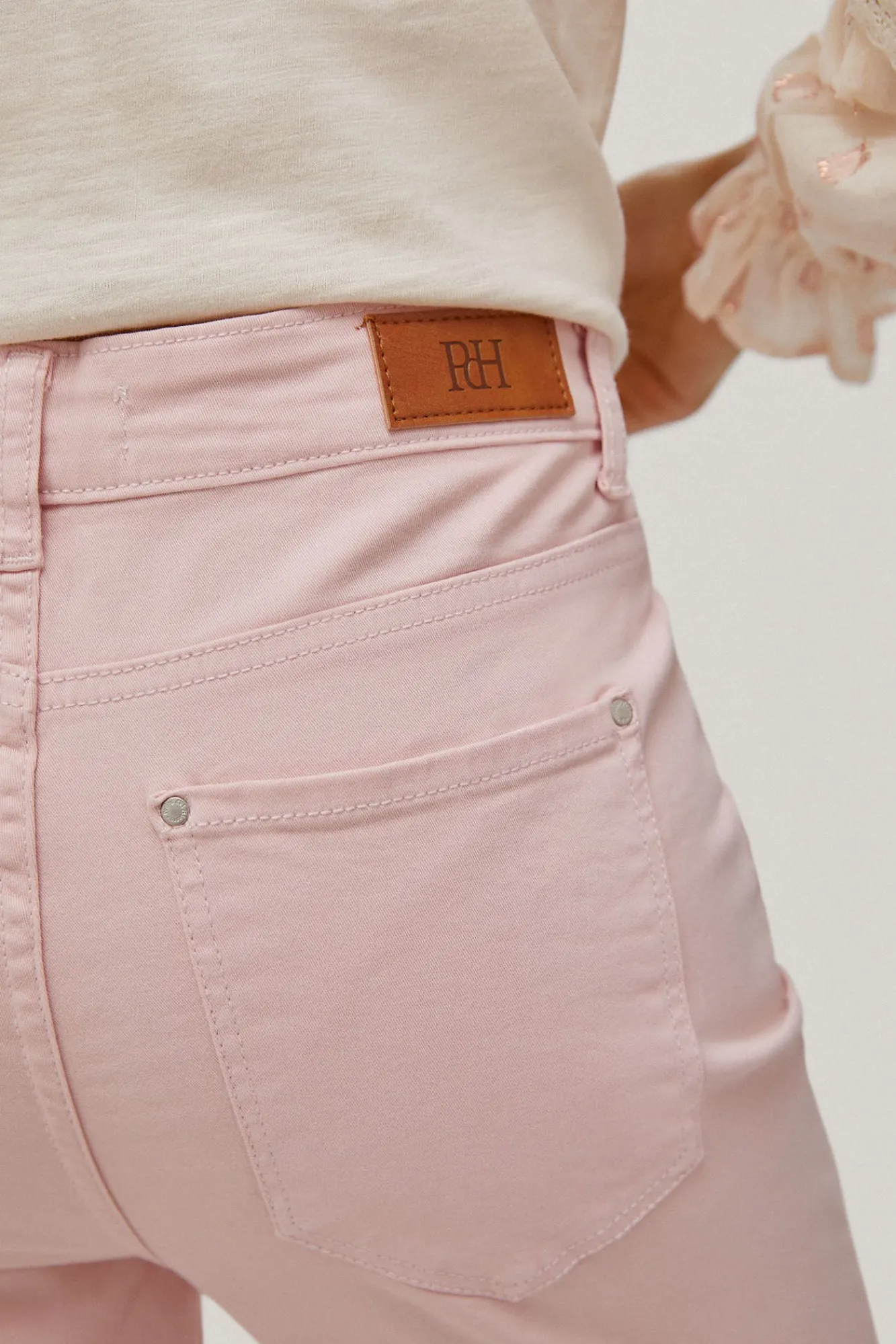 Pantalon Vaquero 5 Bolsillos Flare Fit Bordado^Pedro del Hierro Clearance