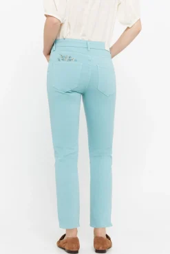 Pantalon Vaquero 5 Bolsillos Fit Crop^Cortefiel Fashion