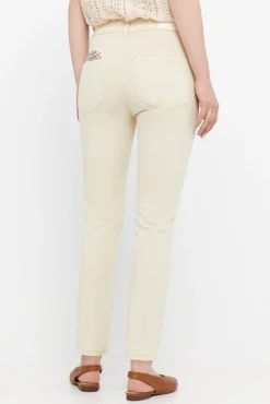 Pantalon Vaquero 5 Bolsillos Fit Crop^Cortefiel New