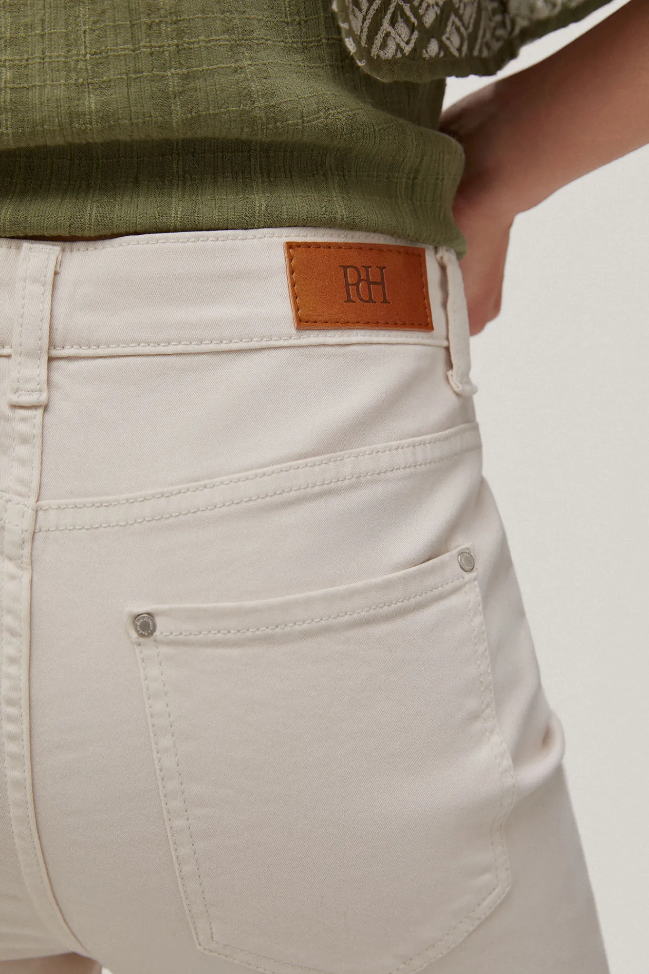 Pantalon Vaquero 5 Bolsillos Flare Fit Bordado^Pedro del Hierro Cheap