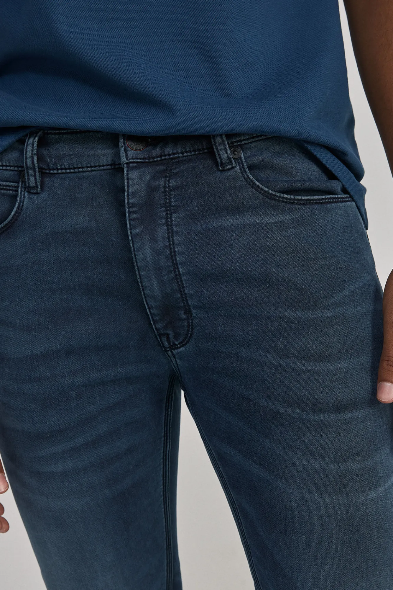 Pantalon Vaquero Azul Negro^HUGO Hot