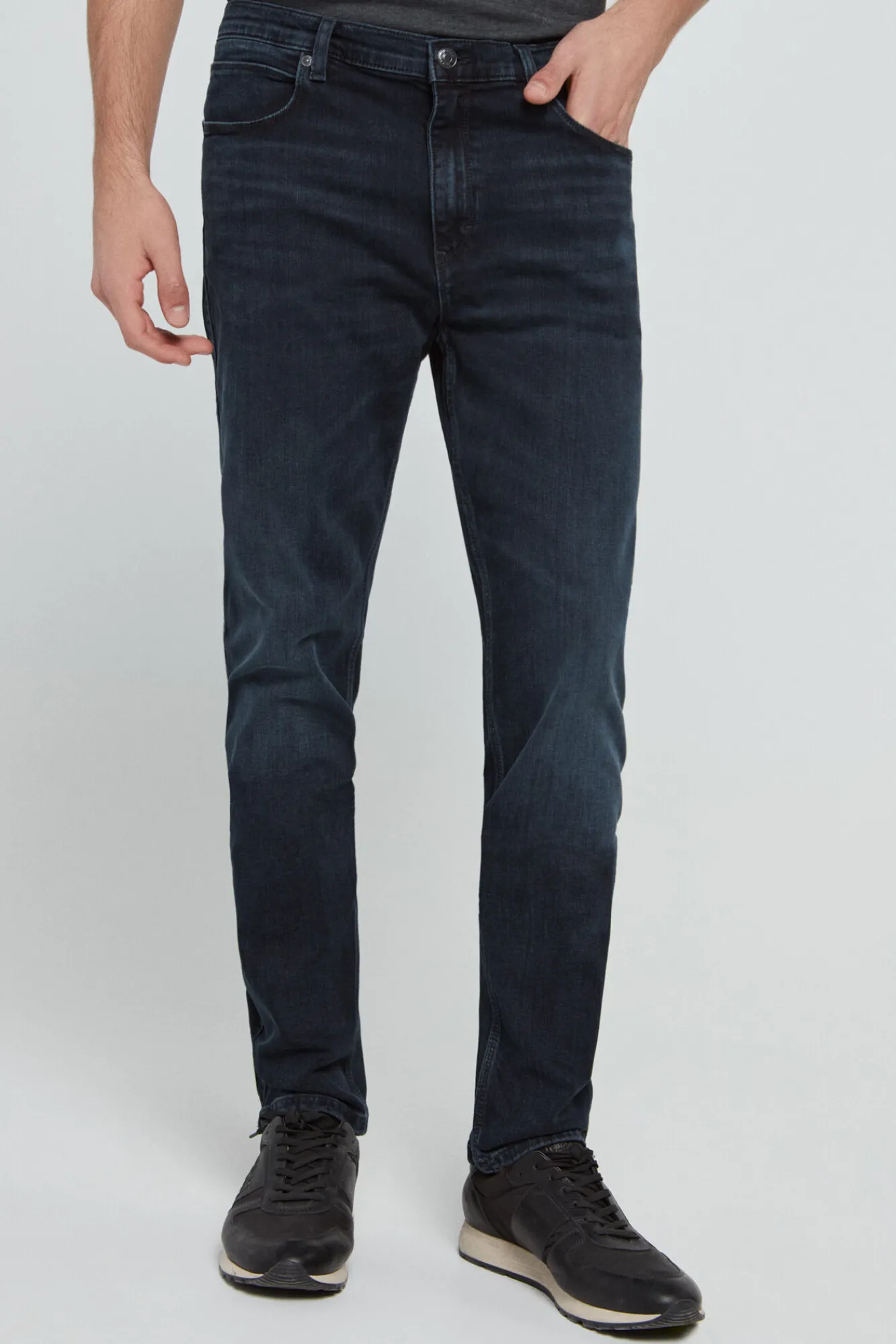 Pantalon Vaquero Azul Negro^HUGO Discount