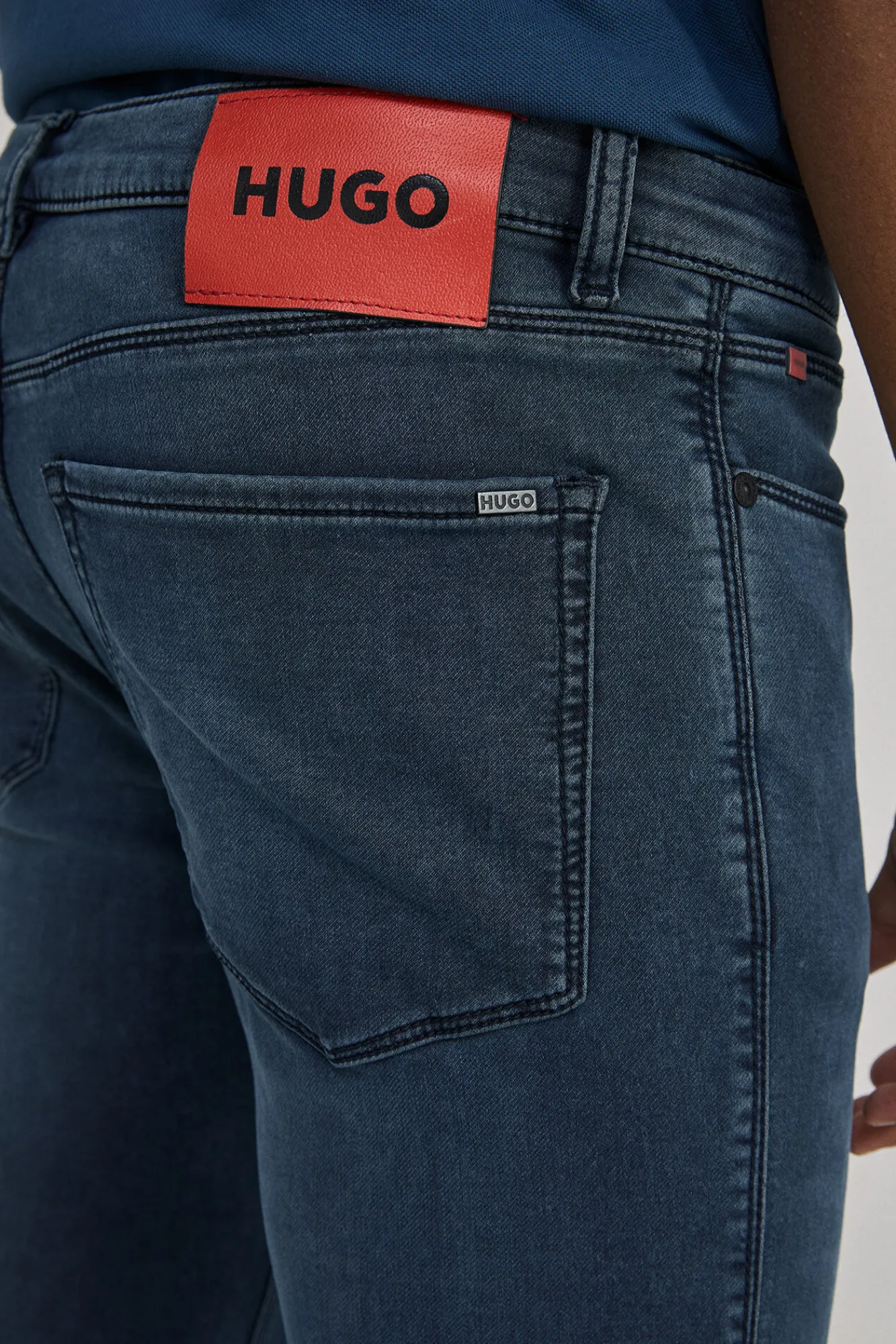 Pantalon Vaquero Azul Negro^HUGO Hot