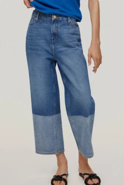 Pantalon Vaquero Bicolor 5 Bolsillos Straight Fit^Pedro del Hierro Discount