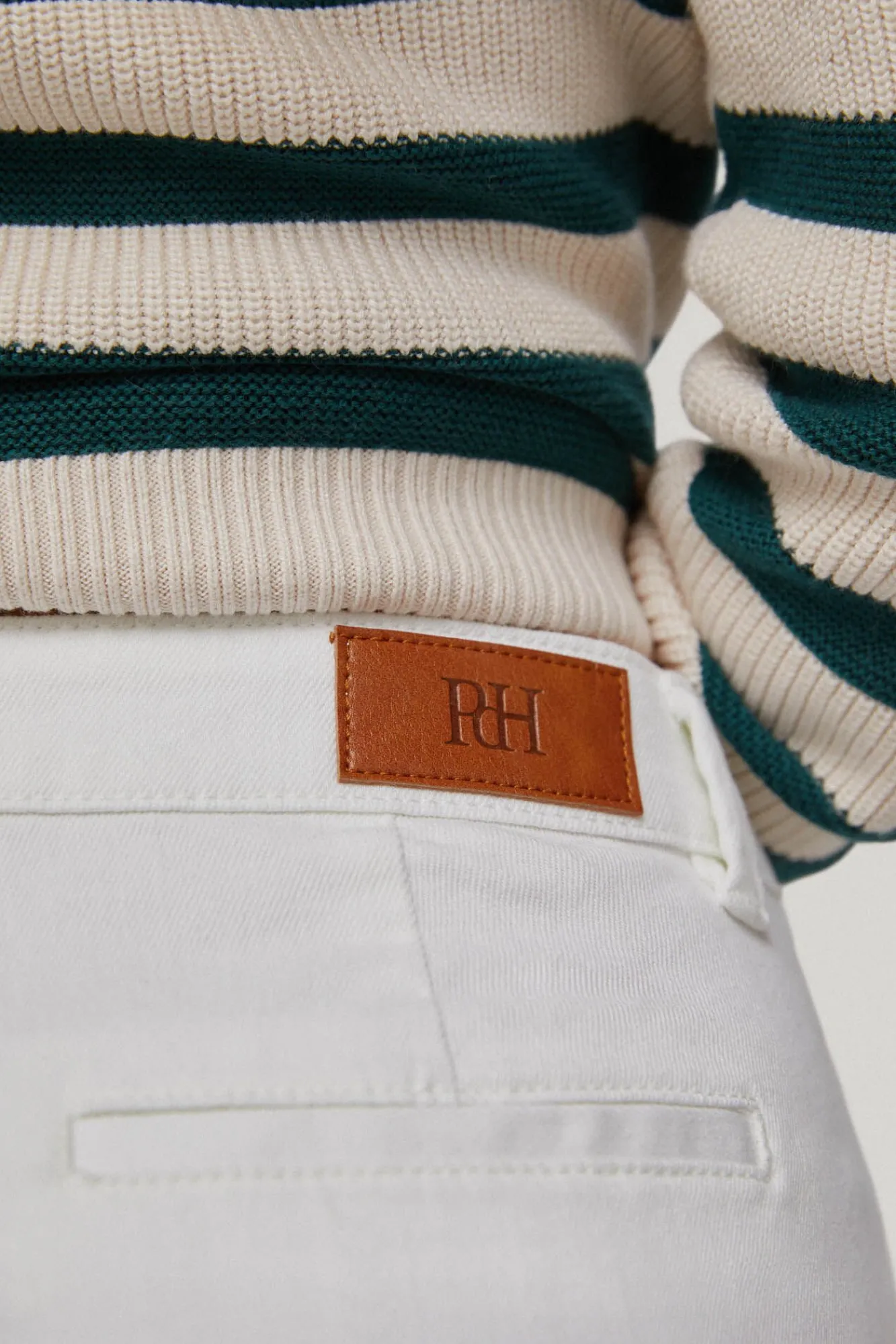 Pantalon Vaquero Botones Straight Fit Cropped^Pedro del Hierro Hot