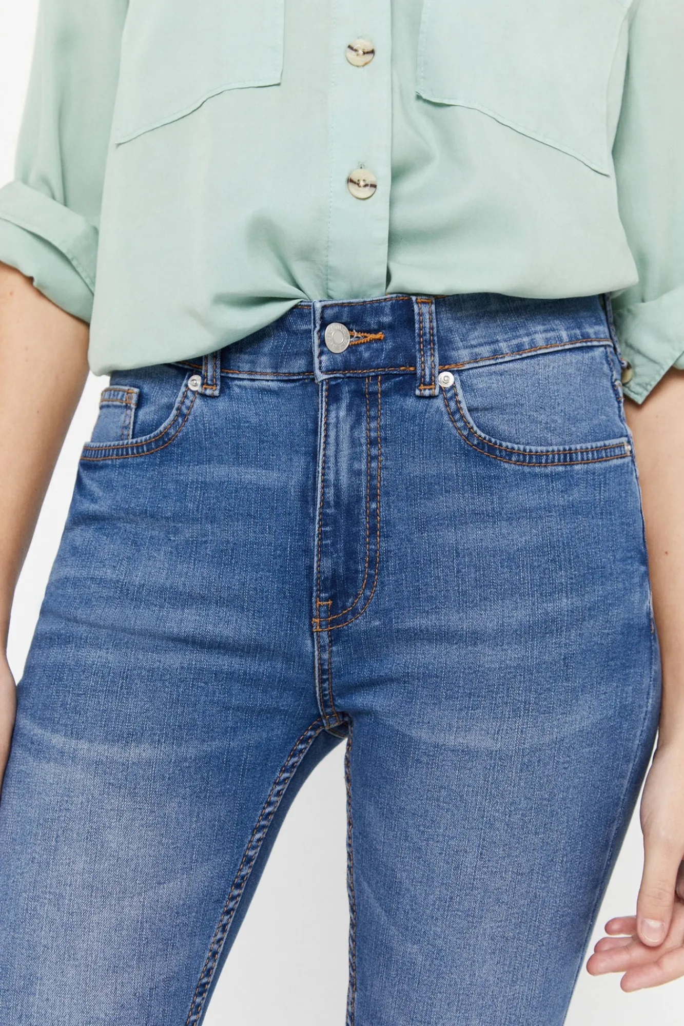 Pantalon Vaquero Cintura Perfecta^Cortefiel Best Sale