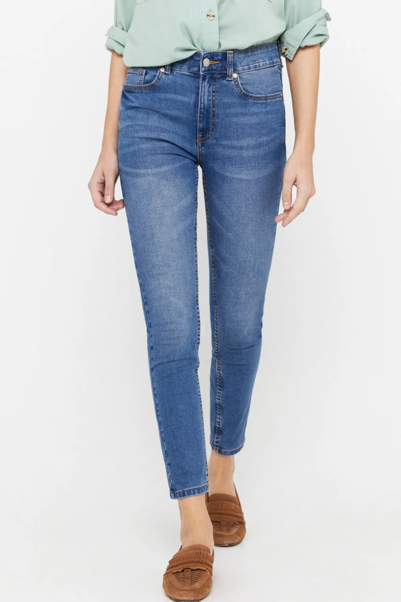 Pantalon Vaquero Cintura Perfecta^Cortefiel Best Sale