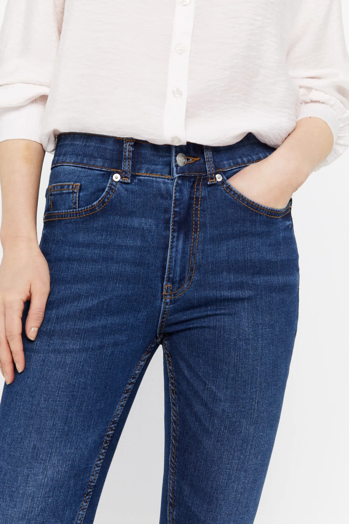 Pantalon Vaquero Cintura Perfecta^Cortefiel Discount