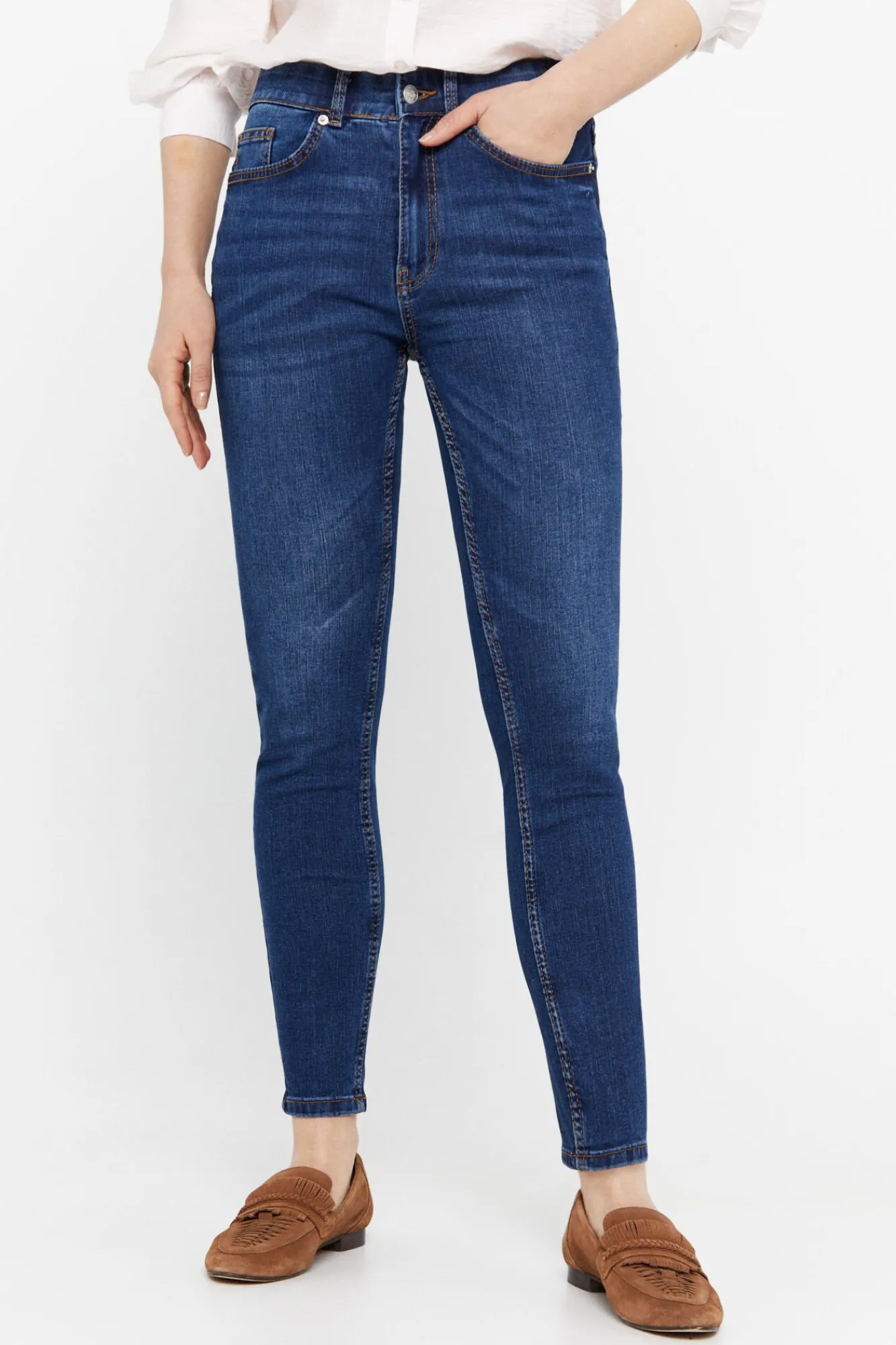 Pantalon Vaquero Cintura Perfecta^Cortefiel Discount