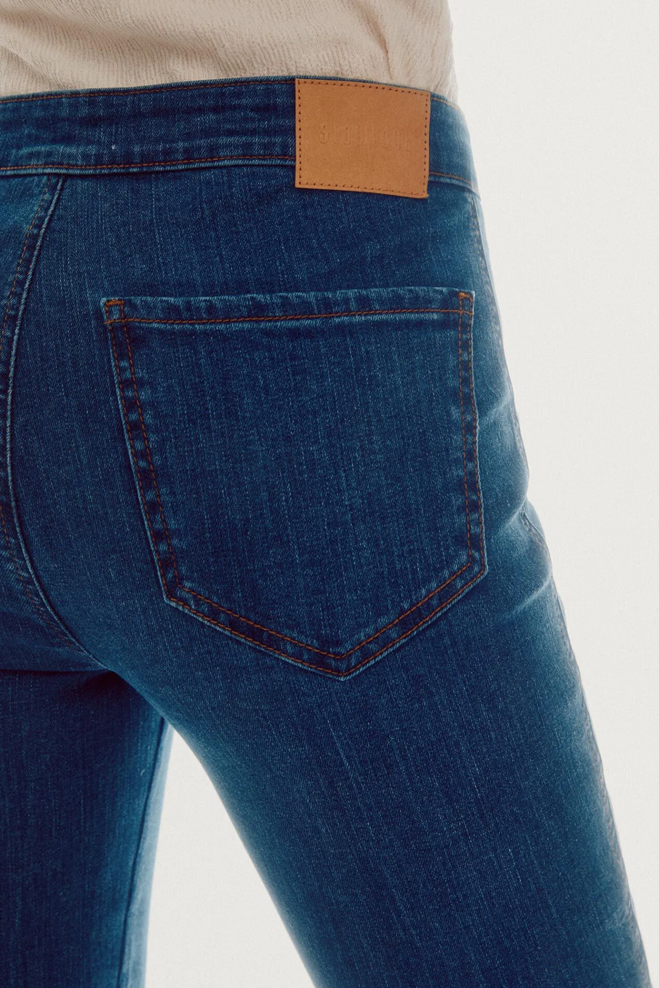 Pantalon Vaquero Fit Campana^Slowlove Cheap