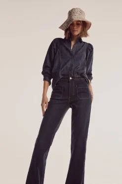 Pantalon Vaquero Flare Fit Trenza^Pedro del Hierro Outlet
