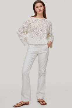 Pantalon Vaquero Flare Fit Trenza^Pedro del Hierro Hot