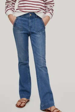 Pantalon Vaquero Flare Fit Trenza^Pedro del Hierro Sale