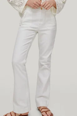 Pantalon Vaquero Flare Fit Trenza^Pedro del Hierro Hot