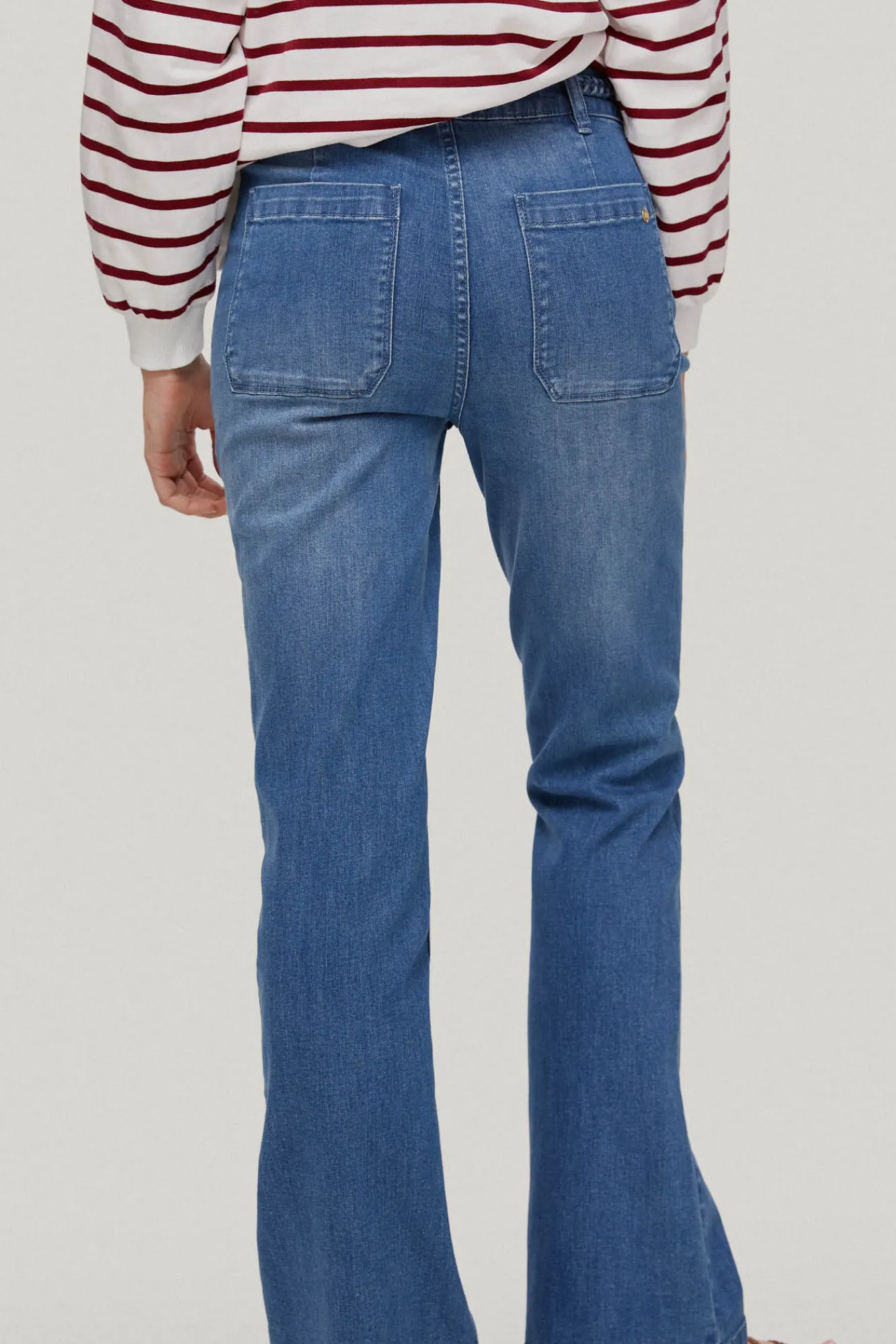 Pantalon Vaquero Flare Fit Trenza^Pedro del Hierro Sale