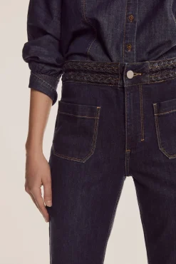 Pantalon Vaquero Flare Fit Trenza^Pedro del Hierro Outlet