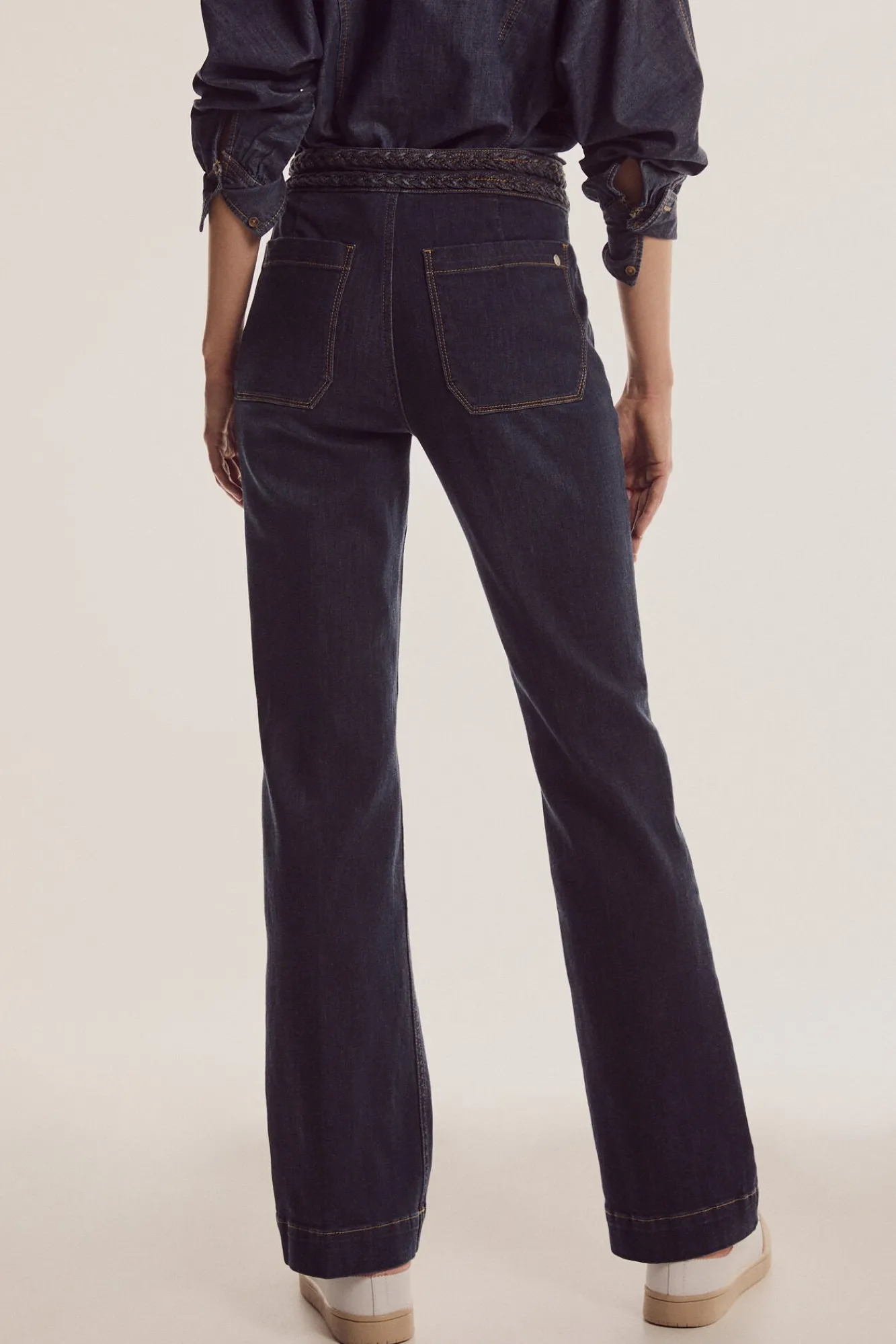 Pantalon Vaquero Flare Fit Trenza^Pedro del Hierro Outlet