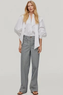 Pantalon Vaquero Rayas Wide Flare^Pedro del Hierro Flash Sale