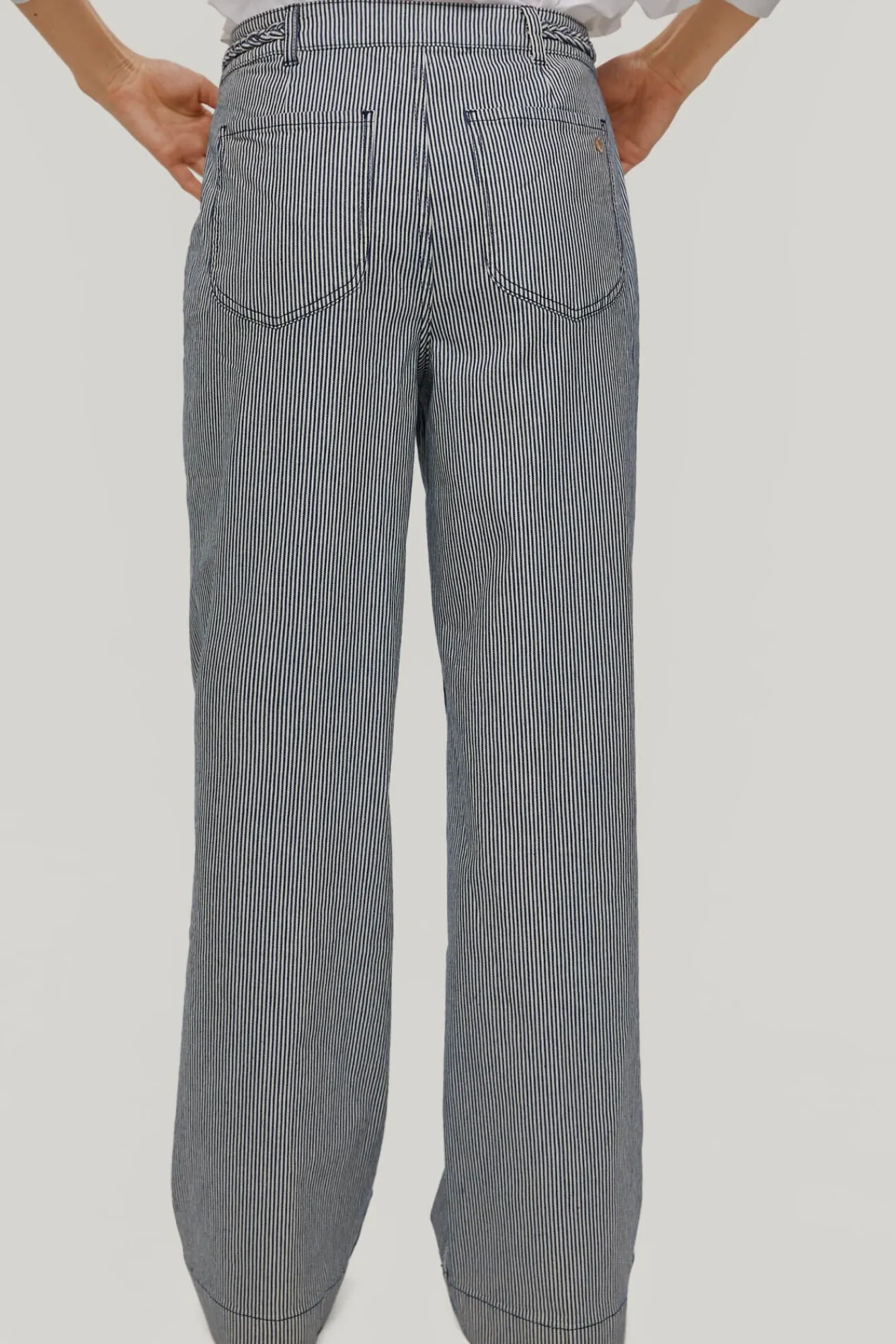 Pantalon Vaquero Rayas Wide Flare^Pedro del Hierro Flash Sale