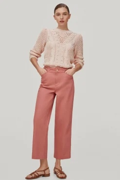 Pantalon Vaquero Wide Leg Cropped^Pedro del Hierro Store