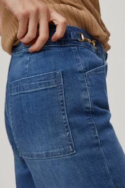 Pantalon Vaquero Wide Leg Cropped^Pedro del Hierro Sale