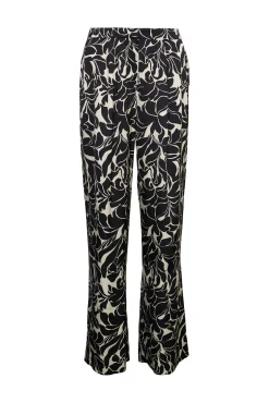 Pantalon Viscosa Pinzas Estampado Floral^Esprit Store