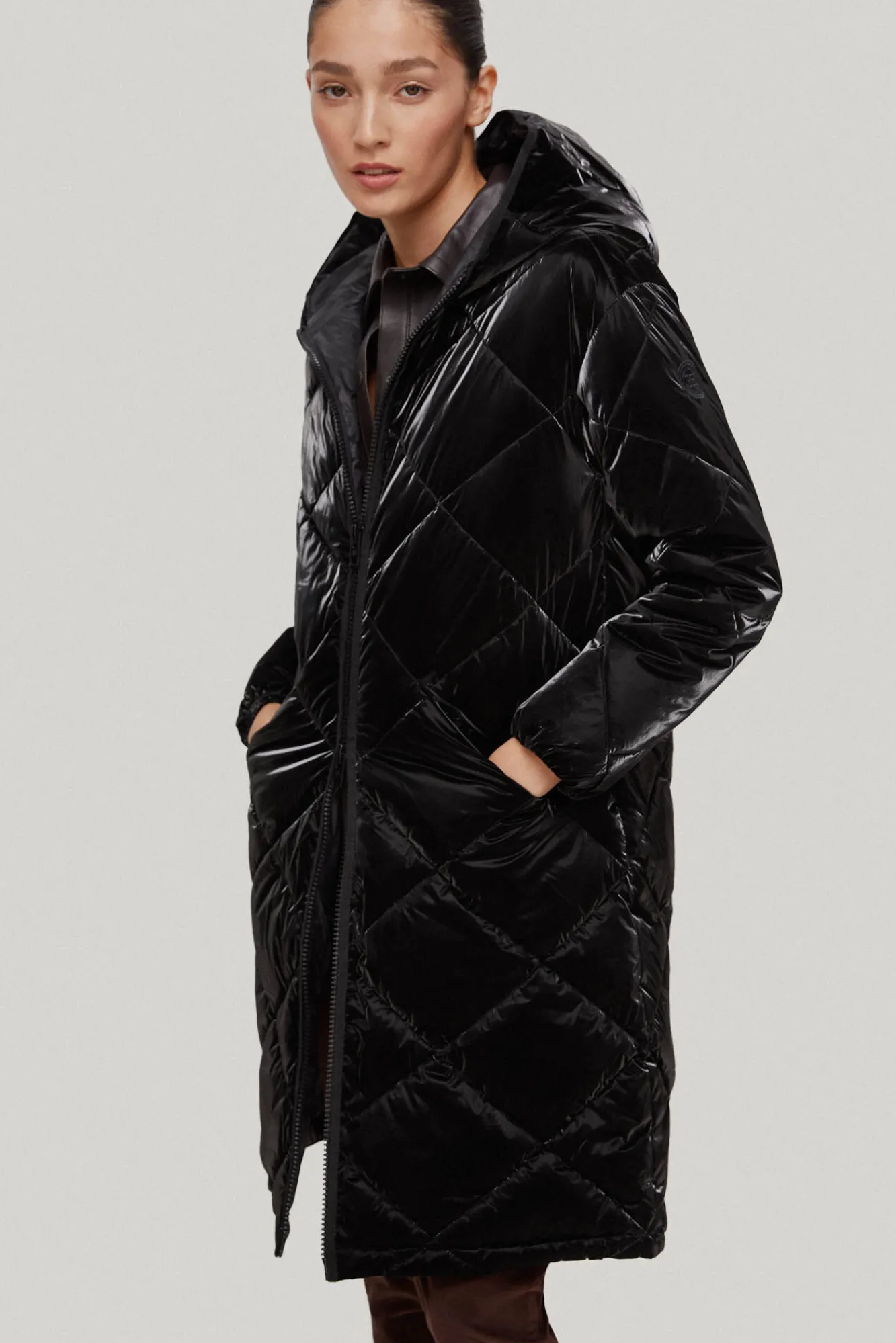 Parka Larga Charol^Pedro del Hierro Cheap