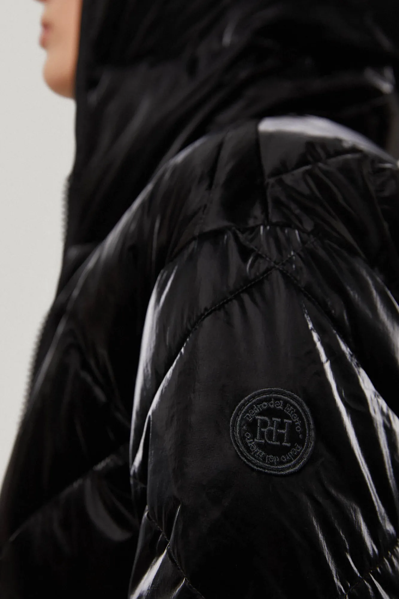 Parka Larga Charol^Pedro del Hierro Cheap
