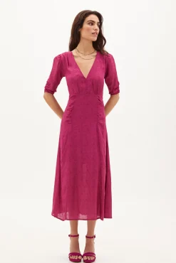 Paula Vestido Midi De Jacquard^Hoss Intropia Store