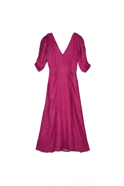 Paula Vestido Midi De Jacquard^Hoss Intropia Store