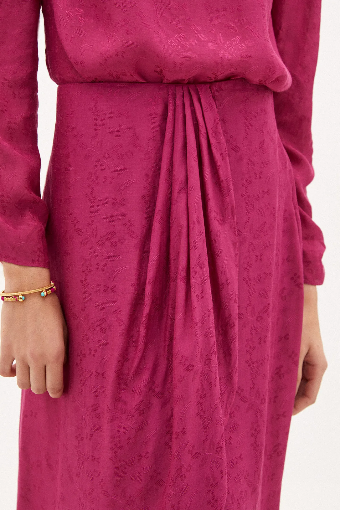 Pauline Falda Midi En Jacquard^Hoss Intropia Clearance