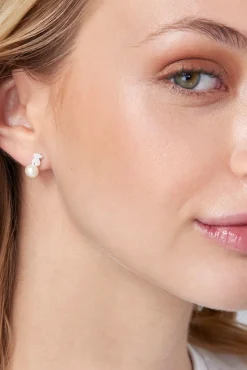 Pendientes De Plata Y Perlas Cultivadas Puppies^Tous Best Sale