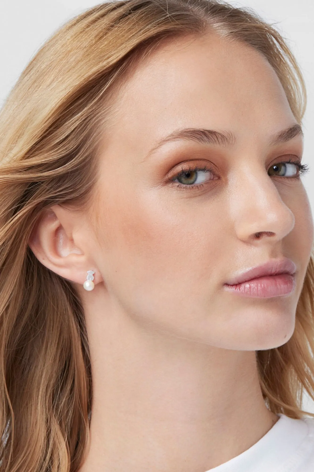 Pendientes De Plata Y Perlas Cultivadas Puppies^Tous Best Sale