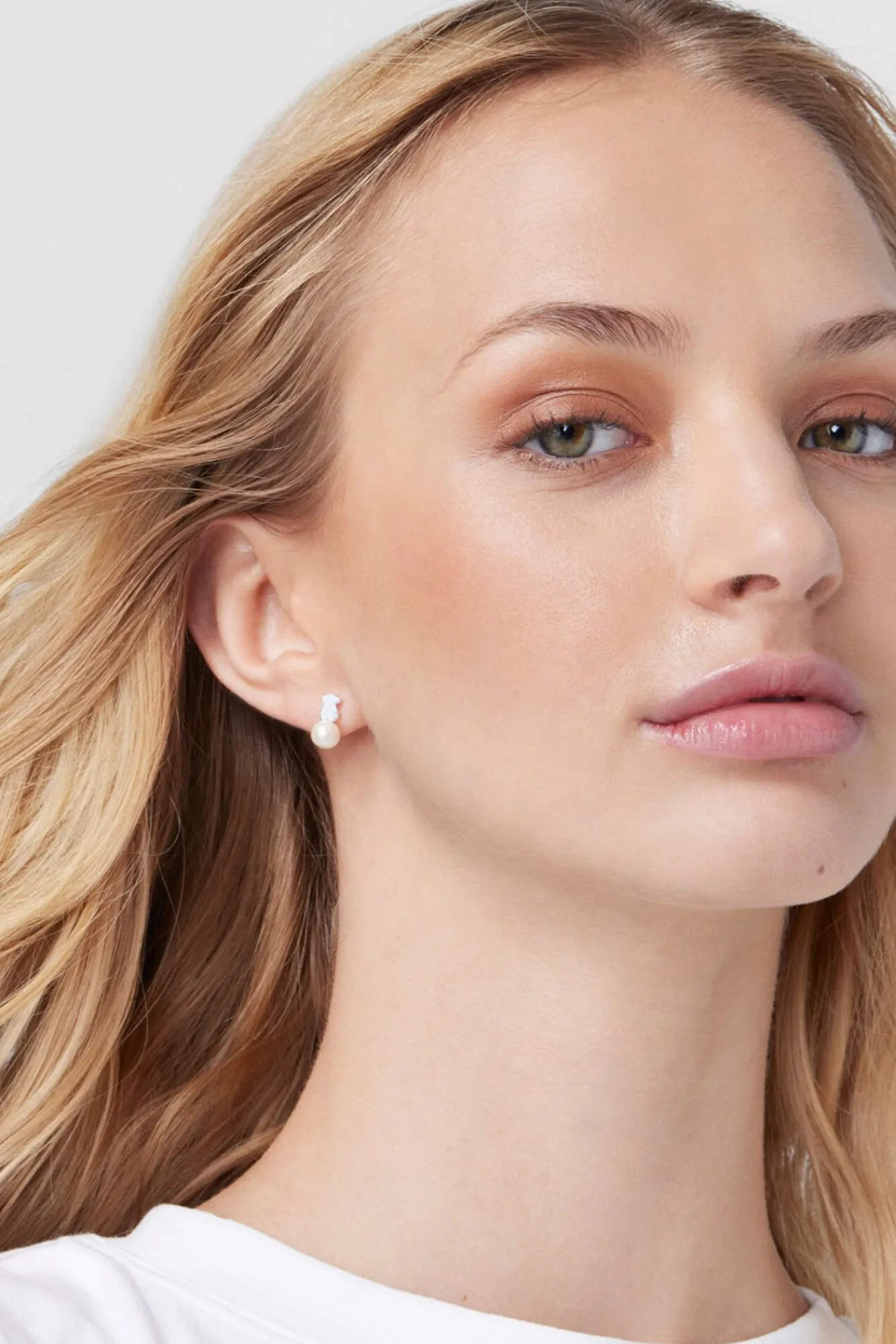 Pendientes De Plata Y Perlas Cultivadas Puppies^Tous Best Sale