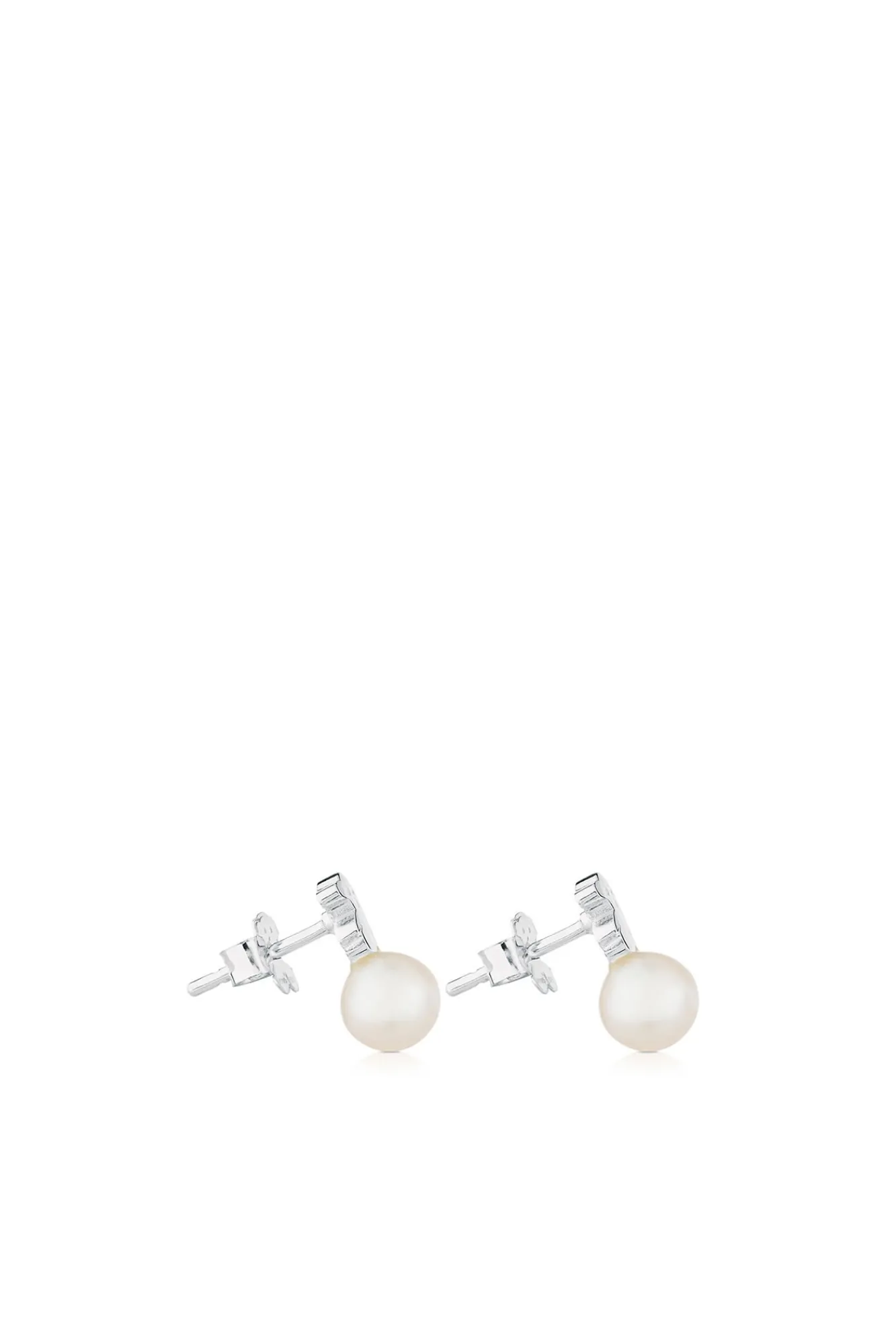 Pendientes De Plata Y Perlas Cultivadas Puppies^Tous Best Sale