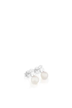 Pendientes De Plata Y Perlas Cultivadas Puppies^Tous Best Sale