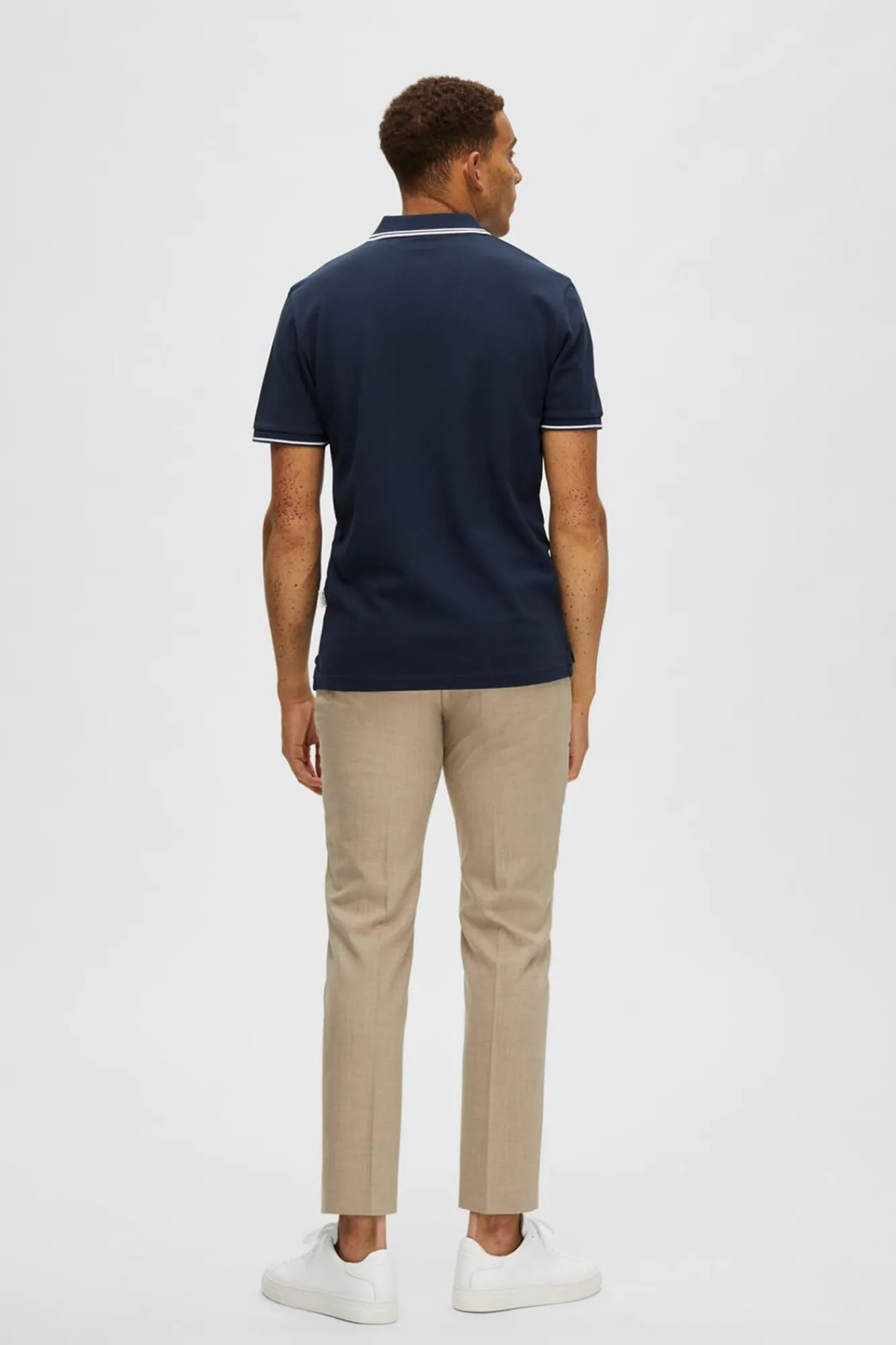 Polo 100% Algodon Organico Con Logo Bordado^Selected Flash Sale