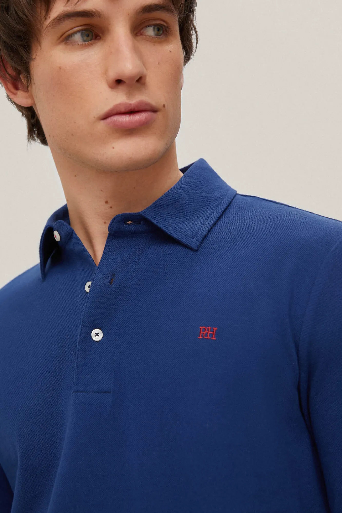 Polo Basico Manga Larga^Pedro del Hierro Online