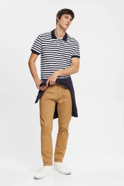 Polo Basico Pique Rayas Algodon^Esprit Outlet