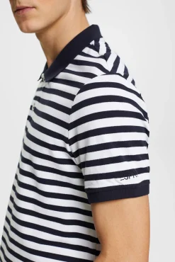 Polo Basico Pique Rayas Algodon^Esprit Outlet