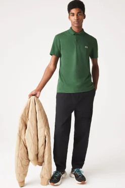 Polo Con Bordado De Cocodrilo Pespunteado^Lacoste Discount