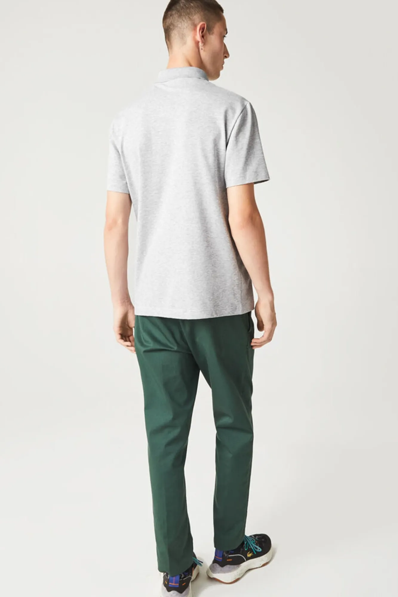 Polo Con Bordado De Cocodrilo Pespunteado^Lacoste Flash Sale