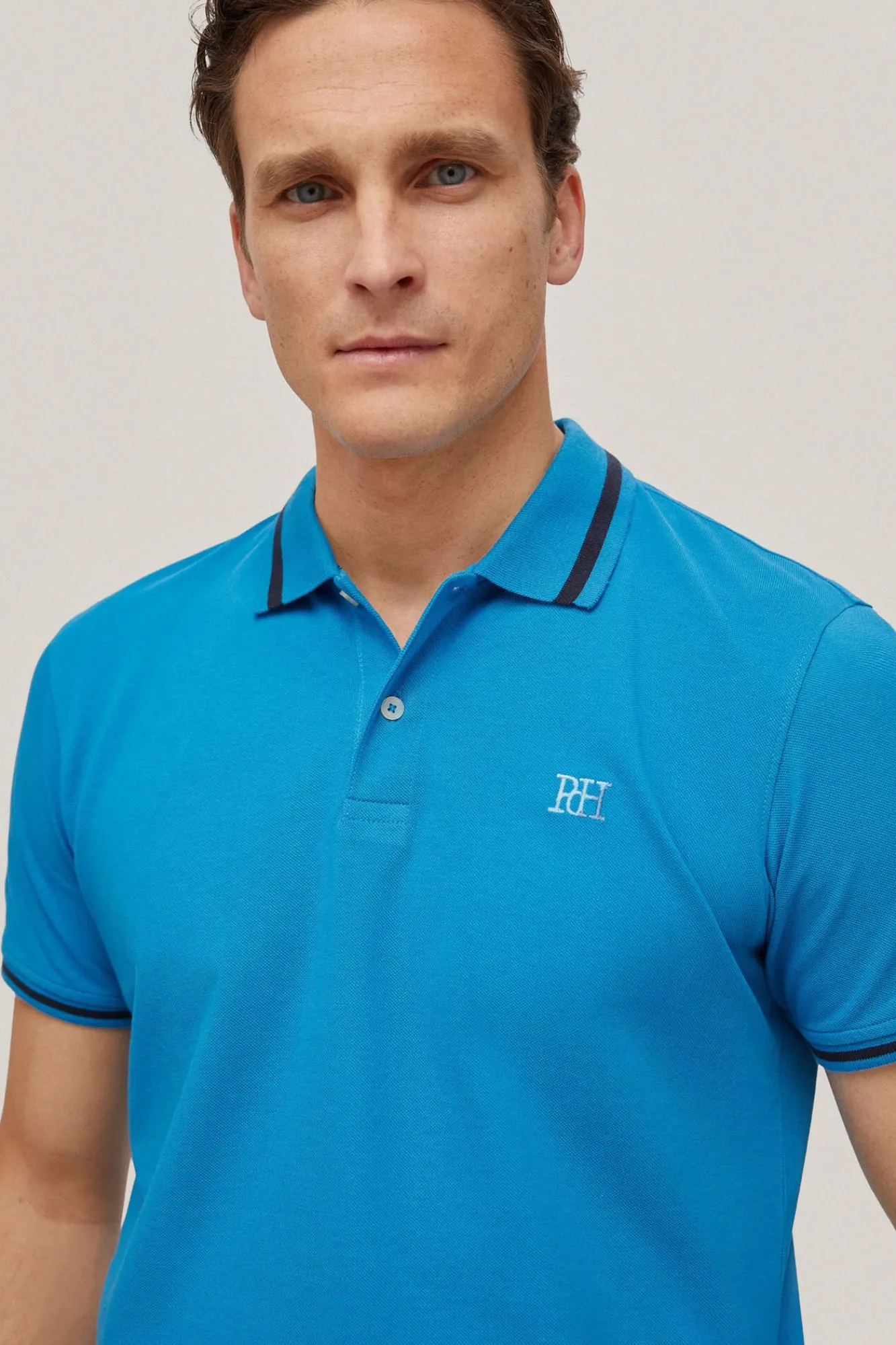 Polo Cuello Tip Logo Color^Pedro del Hierro Hot