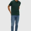 Polo De Algodon Organico Con Logo Bordado^Selected Cheap