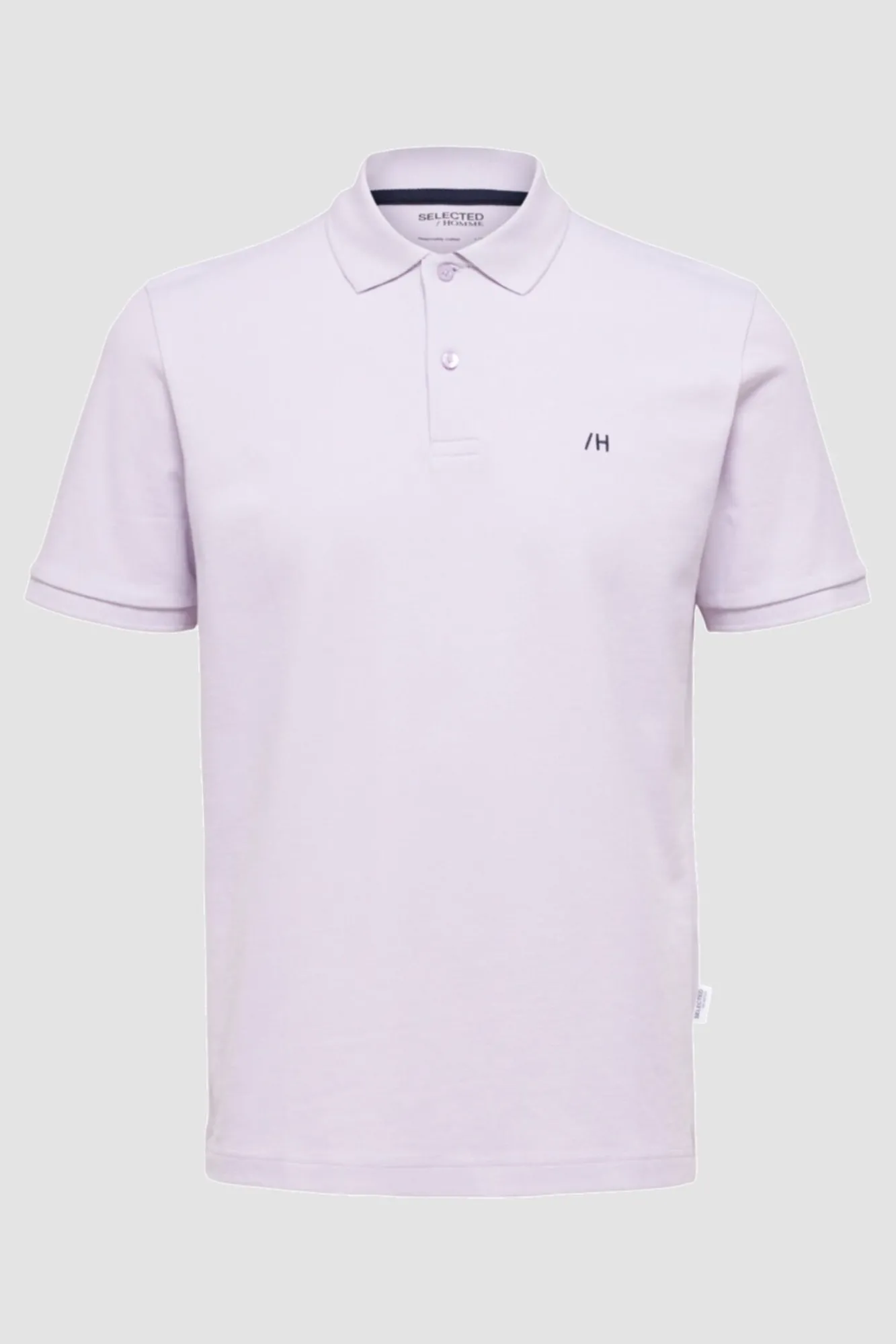 Polo De Algodon Organico Con Logo Bordado^Selected Clearance