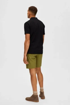 Polo De Manga Corta Con Logo Bordado 100% Algodon Organico^Selected Best Sale