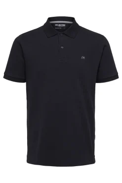 Polo De Manga Corta Con Logo Bordado 100% Algodon Organico^Selected Best Sale