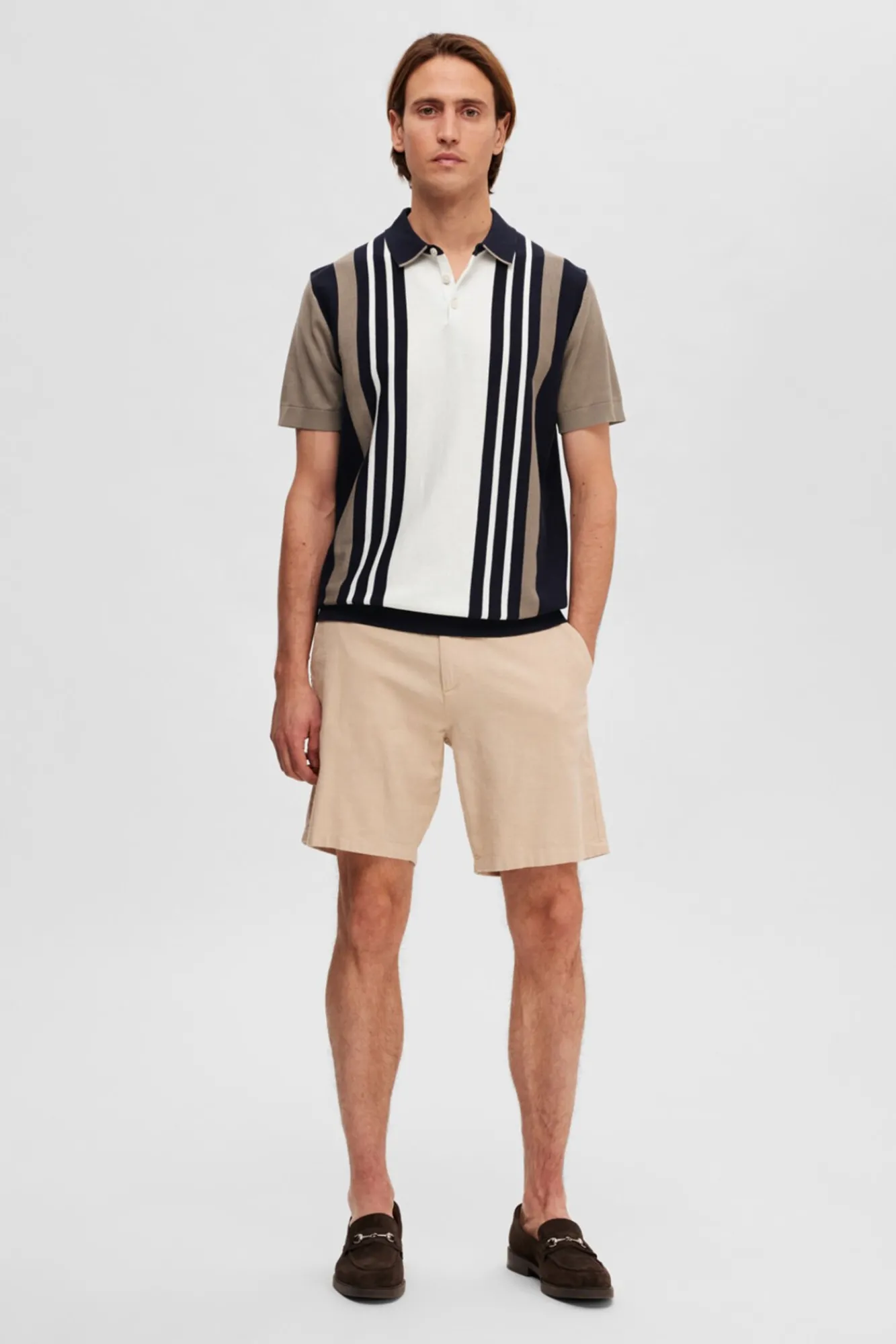 Polo De Manga Corta De Punto De Algodon Organico.^Selected Shop