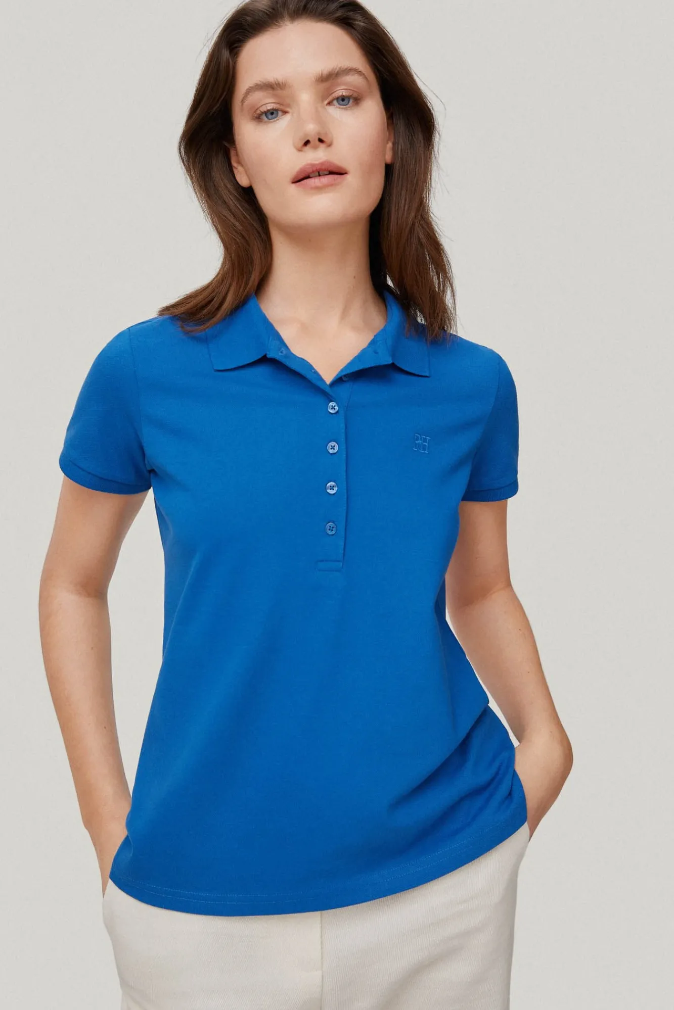 Polo De Manga Corta Liso^Pedro del Hierro Discount